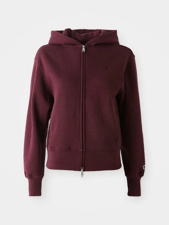 Foto van product Sweater met rits Champion bordeauxrood
