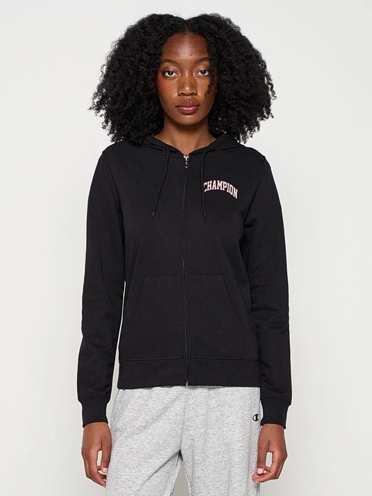 Foto van product Sweater met rits Champion zwart