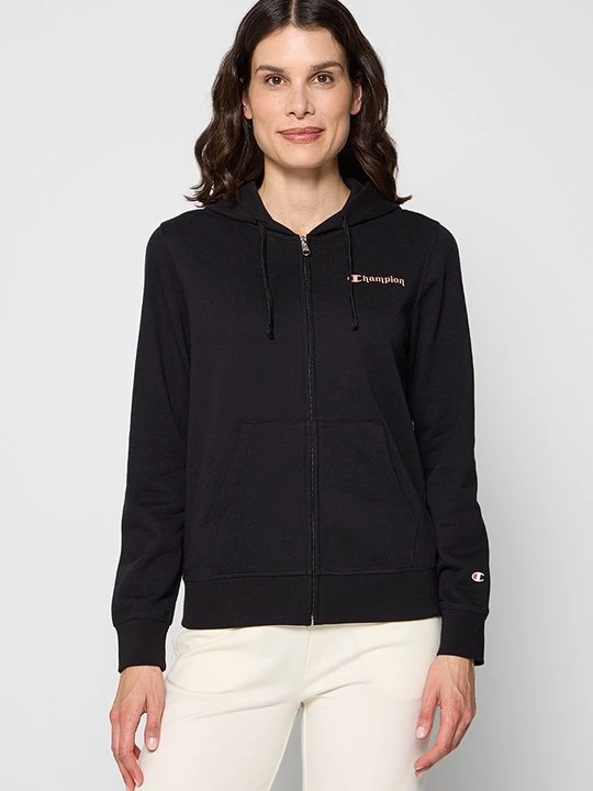 Foto van product Sweater met rits Champion zwart