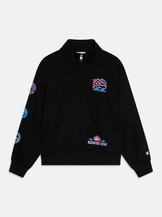 Foto van product Sweater met rits Champion zwart