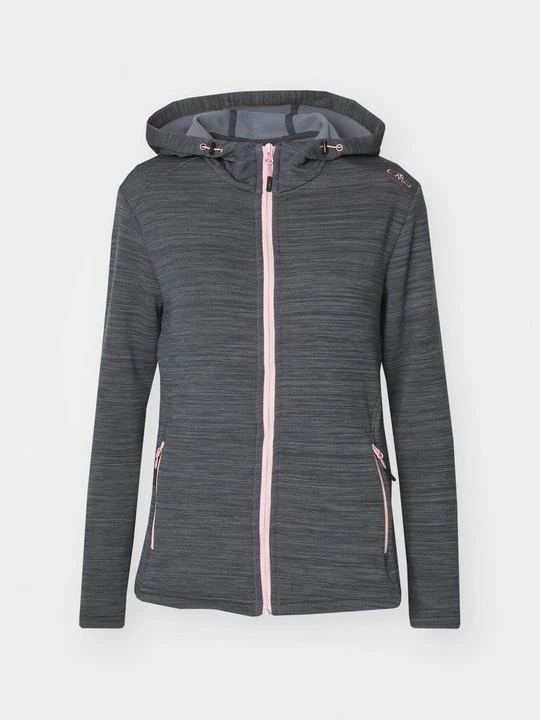 Foto van product Sweater met rits CMP donkergrijs