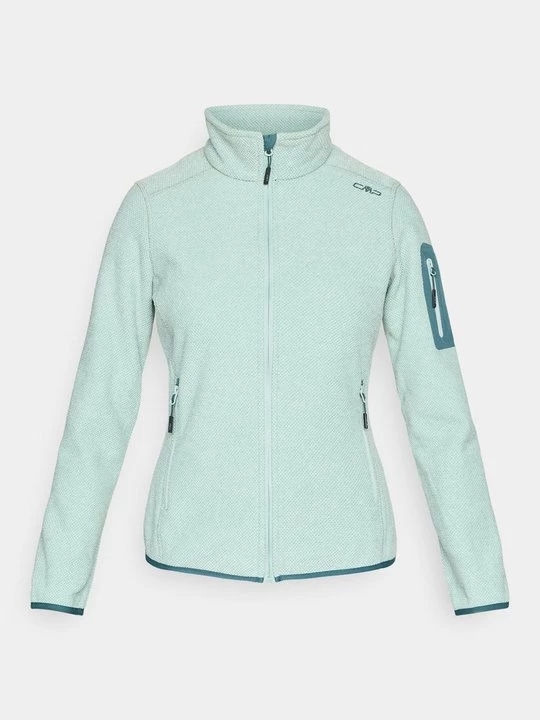 Foto van product Sweater met rits CMP mintgroen