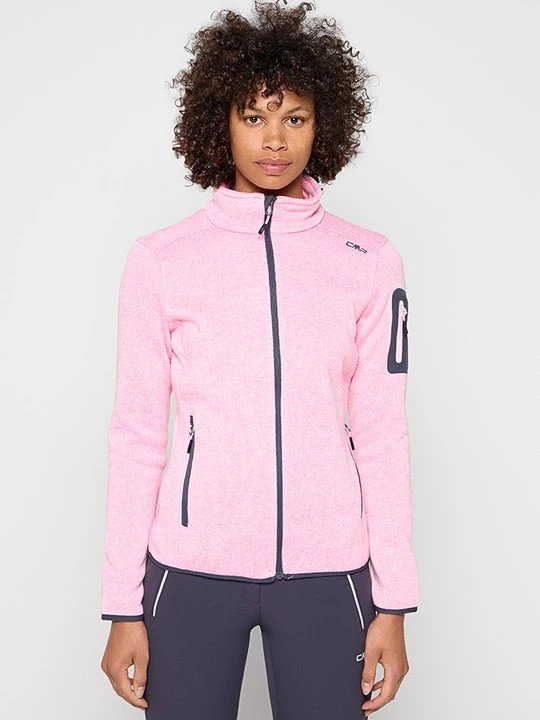 Foto van product Sweater met rits CMP roze