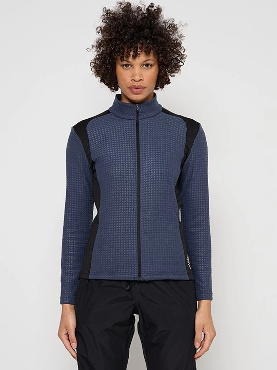 Foto van product Sweater met rits Colmar blauw