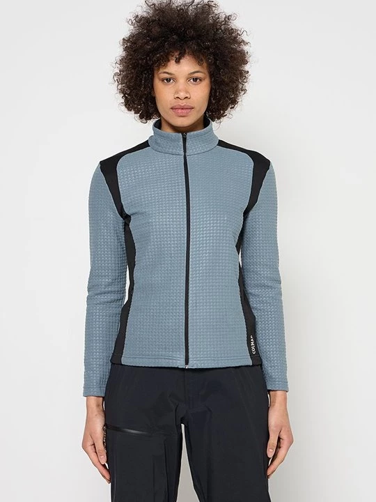 Foto van product Sweater met rits Colmar grijs