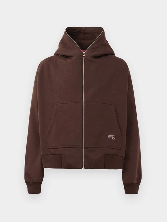 Foto van product Sweater met rits Dhruv Kapoor bruin