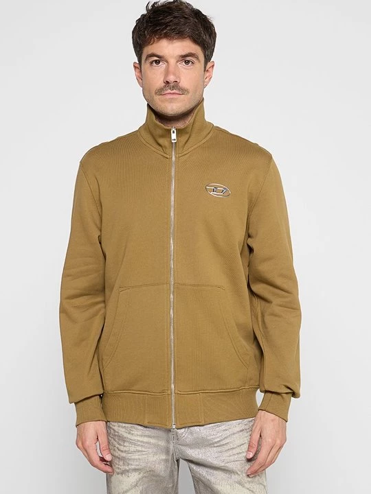 Foto van product Sweater met rits Diesel bruin