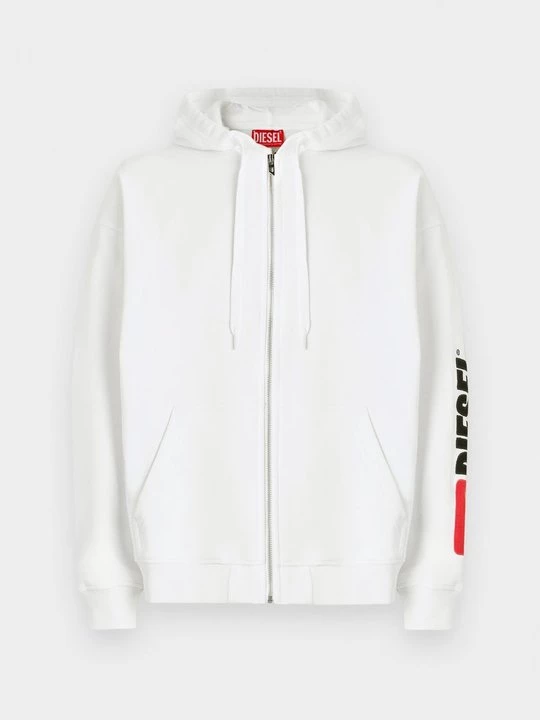 Foto van product Sweater met rits Diesel wit