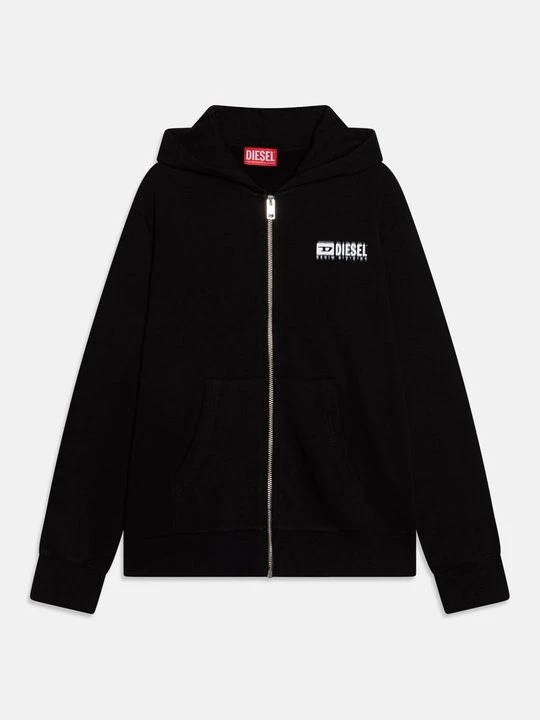 Foto van product Sweater met rits Diesel zwart