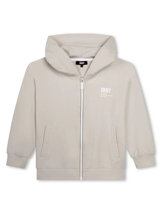 Foto van product Sweater met rits DKNY grijs