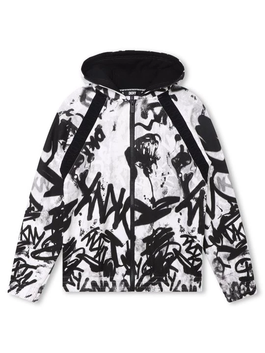 Foto van product Sweater met rits DKNY wit