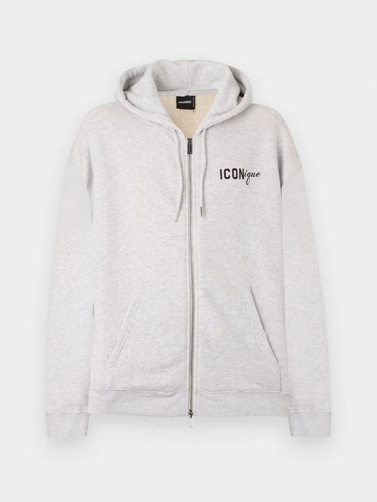 Foto van product Sweater met rits Dsquared2 grijs