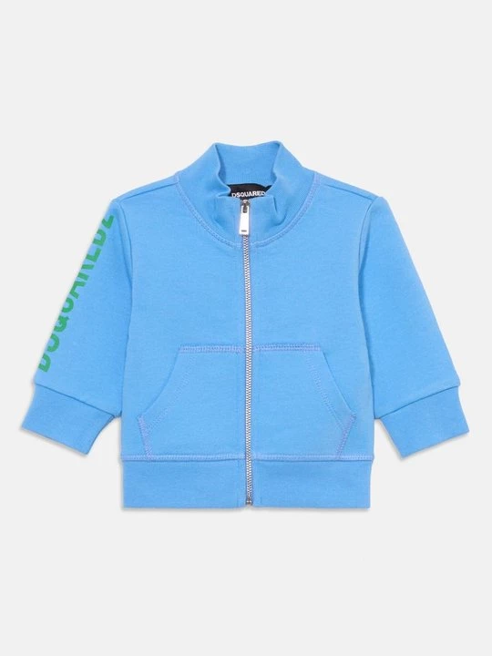 Foto van product Sweater met rits Dsquared2 lichtblauw