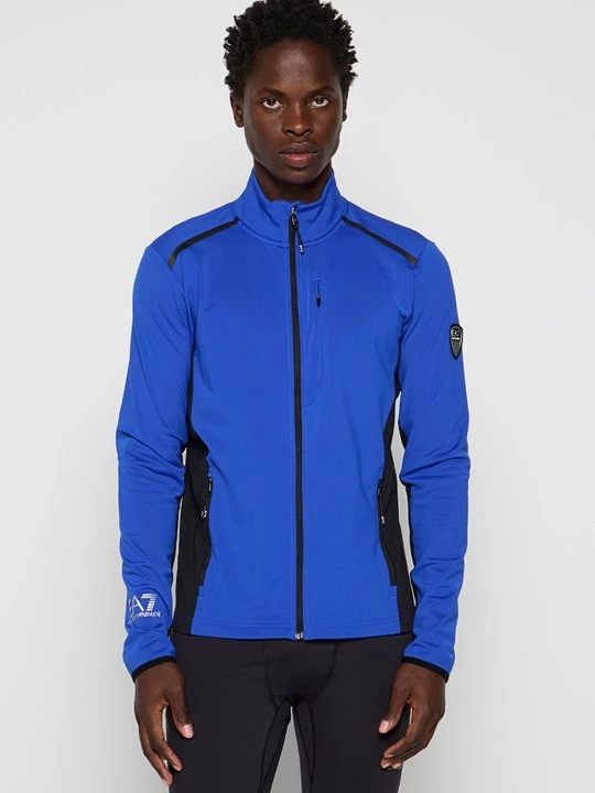 Foto van product Sweater met rits EA7 Emporio Armani blauw