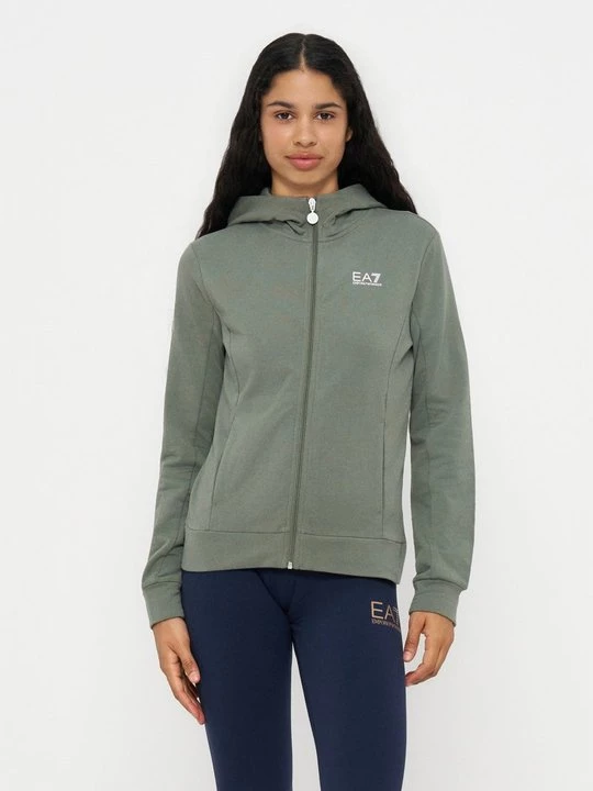 Foto van product Sweater met rits EA7 Emporio Armani groen