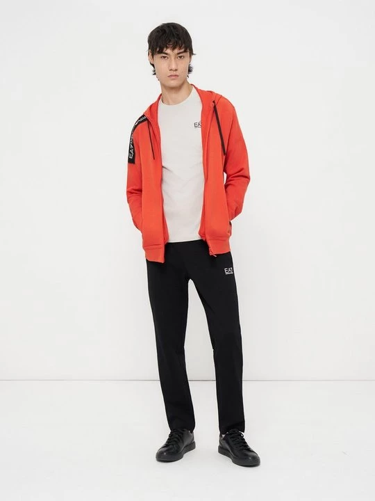 Foto van product Sweater met rits EA7 Emporio Armani lichtgroen