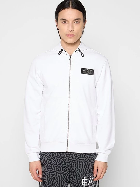 Foto van product Sweater met rits EA7 Emporio Armani wit