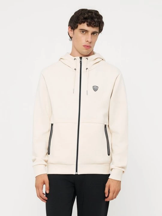 Foto van product Sweater met rits EA7 Emporio Armani wit