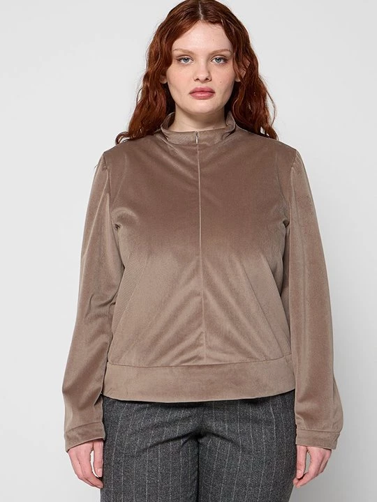 Foto van product Sweater met rits Emporio Armani beżowy