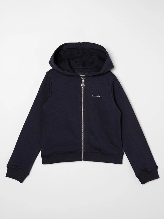 Foto van product Sweater met rits Giorgio Armani donkerblauw
