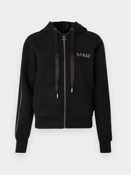 Foto van product Sweater met rits Guess zwart