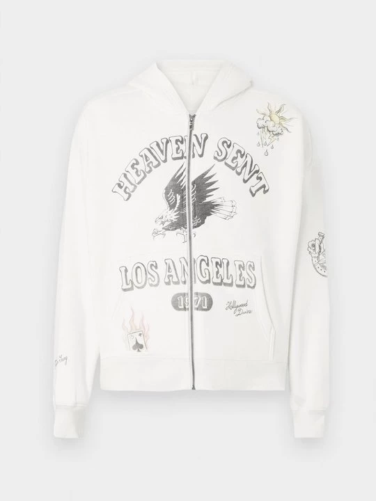 Foto van product Sweater met rits Hollister Co. crème