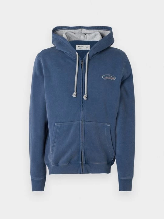 Foto van product Sweater met rits Hollister Co. donkerblauw