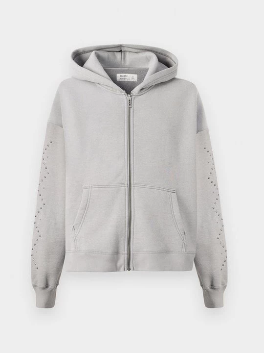 Foto van product Sweater met rits Hollister Co. grijs