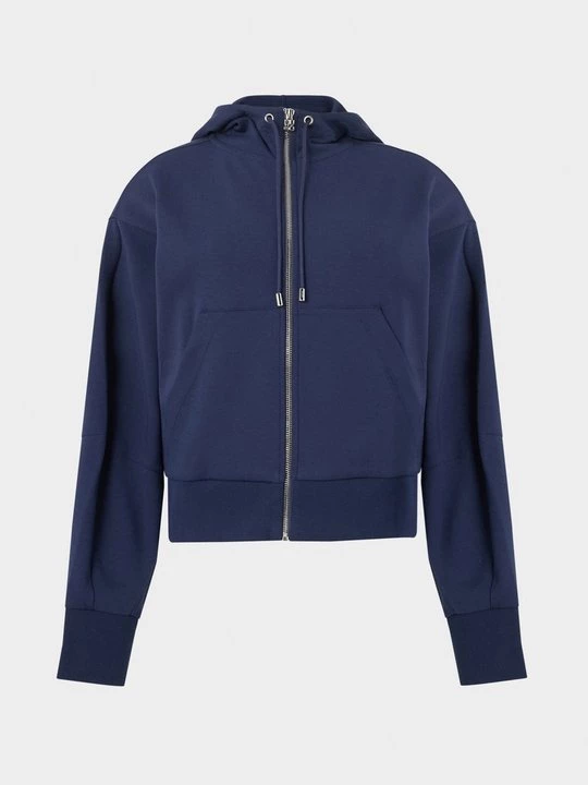 Foto van product Sweater met rits Hugo donkerblauw