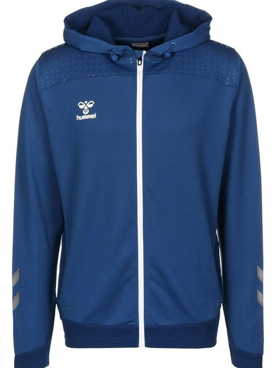 Foto van product Sweater met rits Hummel donkerblauw