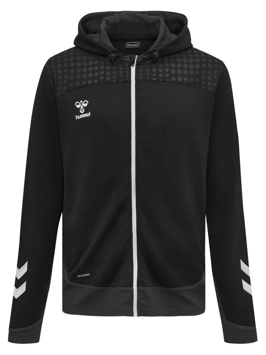 Foto van product Sweater met rits Hummel zwart
