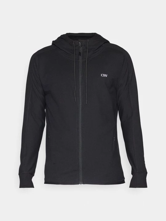 Foto van product Sweater met rits ICANIWILL zwart