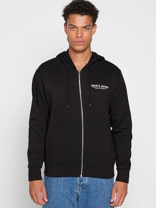 Foto van product Sweater met rits Jack&Jones zwart