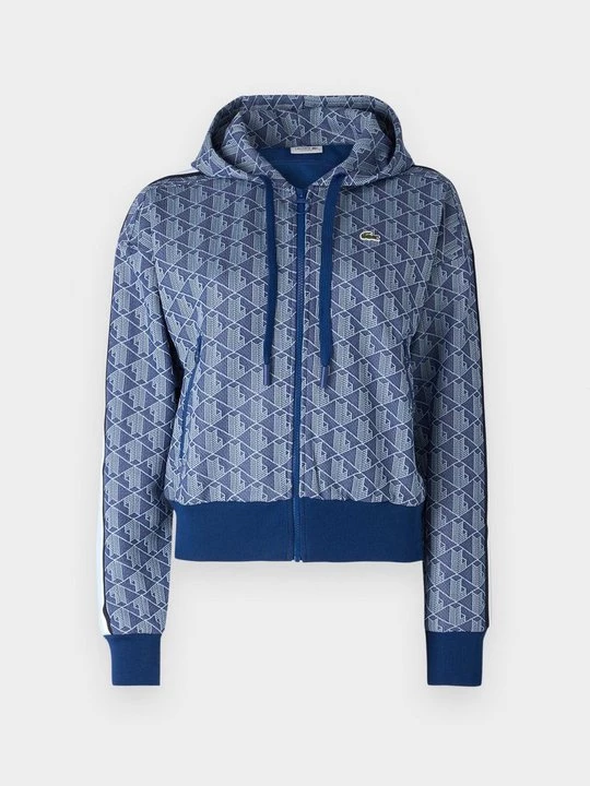 Foto van product Sweater met rits Lacoste blauw
