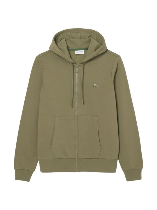 Foto van product Sweater met rits Lacoste groen