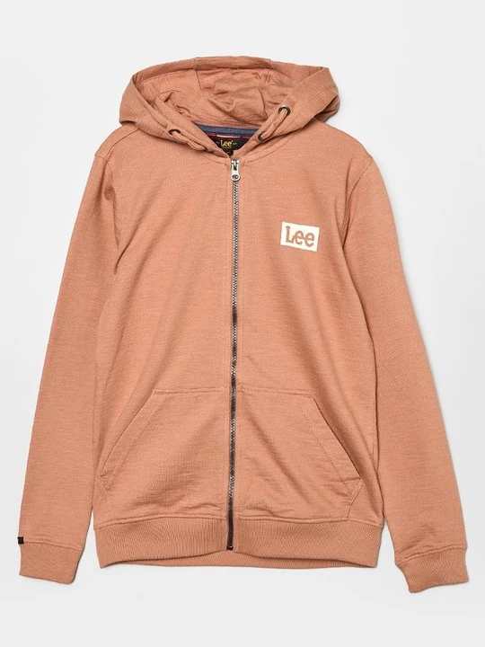 Foto van product Sweater met rits Lee lichtbruin