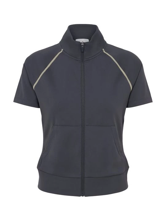 Foto van product Sweater met rits LeGer grijs