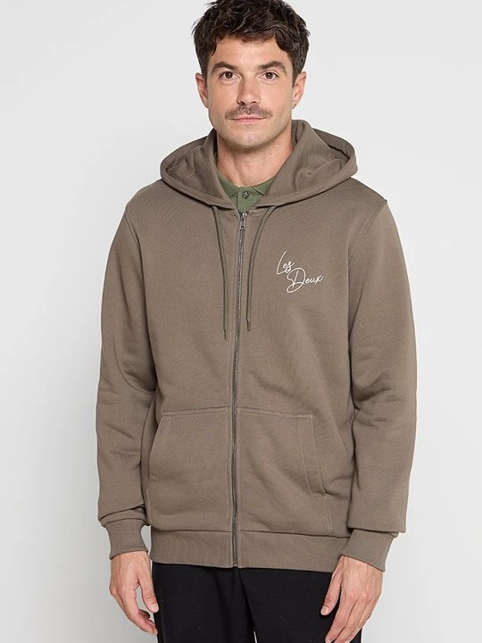 Foto van product Sweater met rits Les Deux taupe