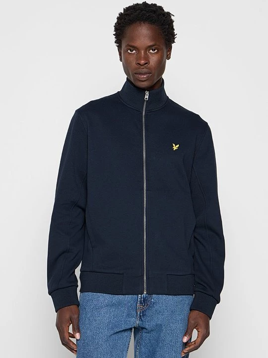 Foto van product Sweater met rits Lyle & Scott donkerblauw