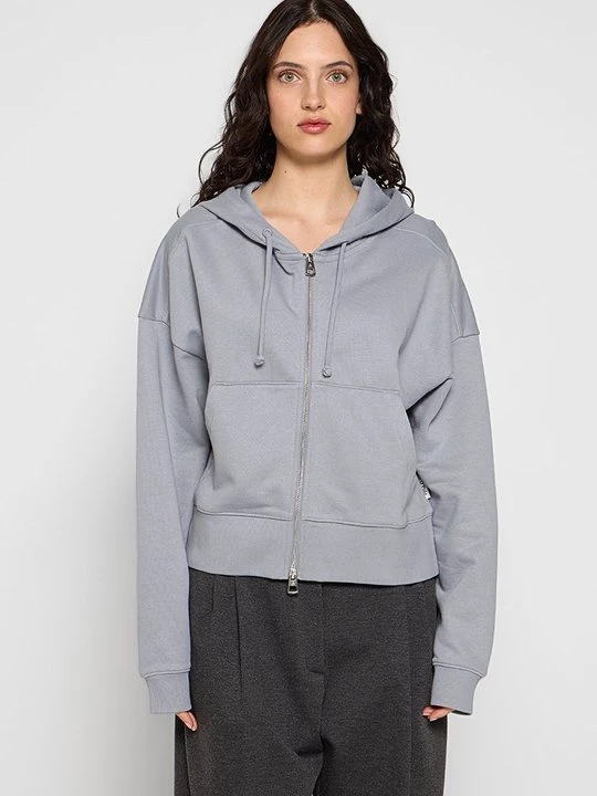 Foto van product Sweater met rits Marc O'Polo grijs