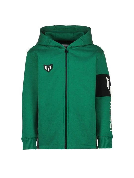 Foto van product Sweater met rits Messi groen