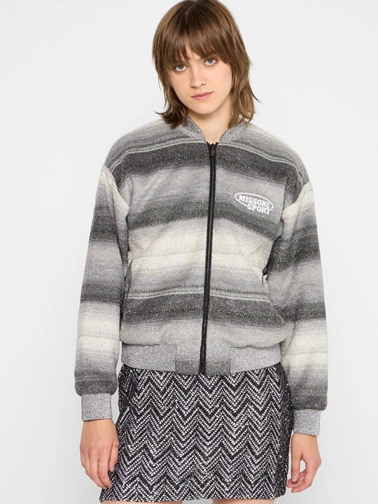 Foto van product Sweater met rits Missoni grijs