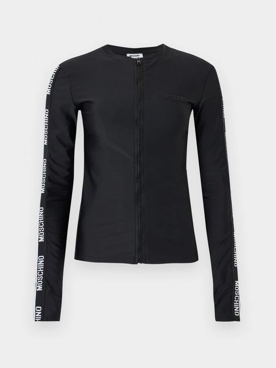Foto van product Sweater met rits MOSCHINO zwart