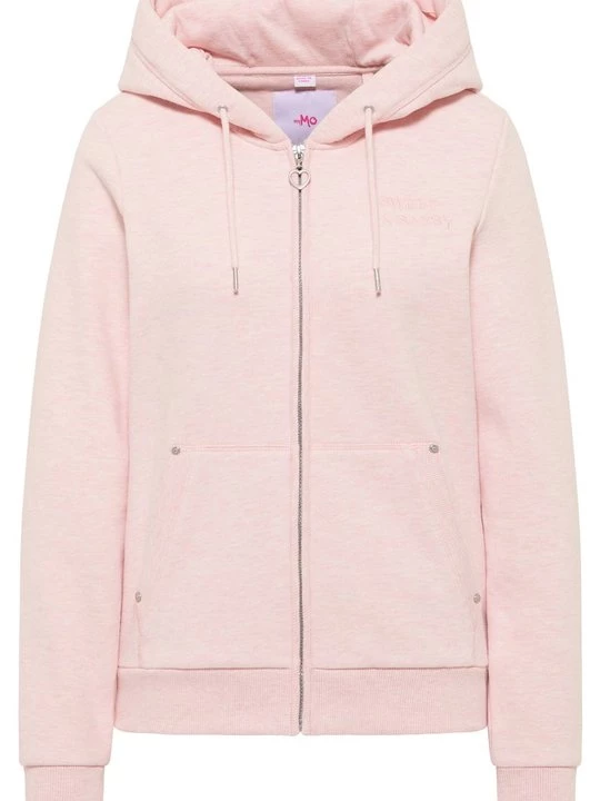 Foto van product Sweater met rits MYMO donkerroze