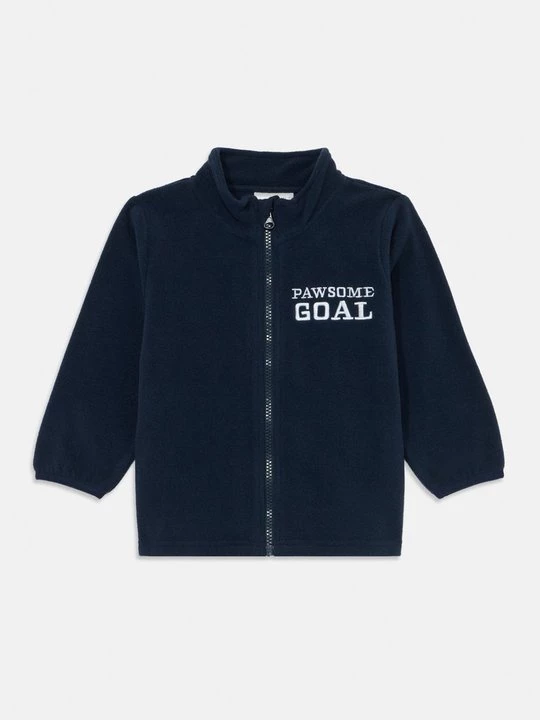 Foto van product Sweater met rits NAME IT donkerblauw