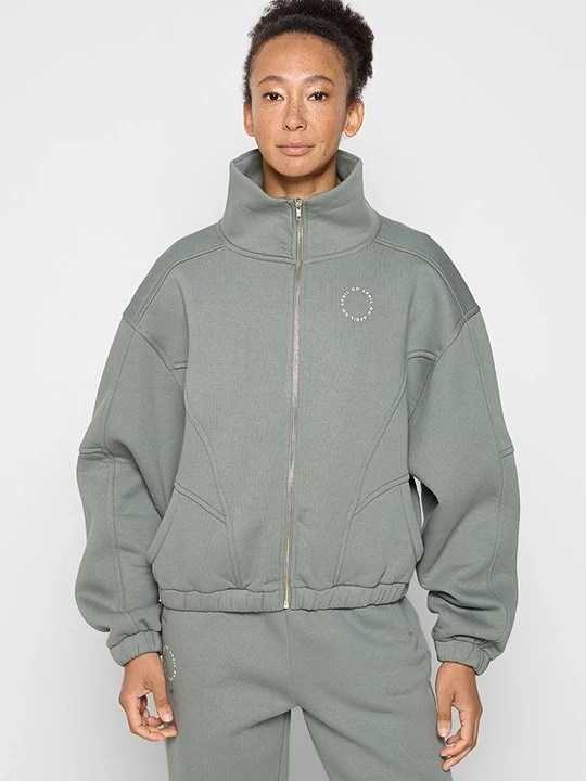 Foto van product Sweater met rits Oh April lichtgroen