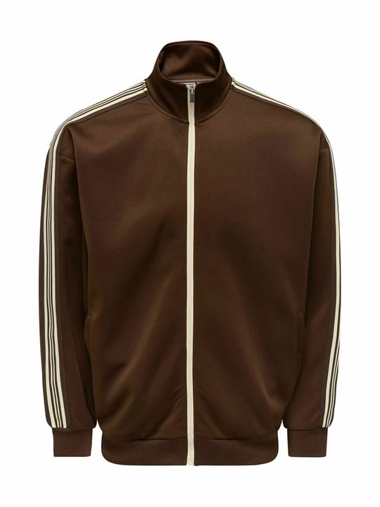 Foto van product Sweater met rits Only & Sons bruin