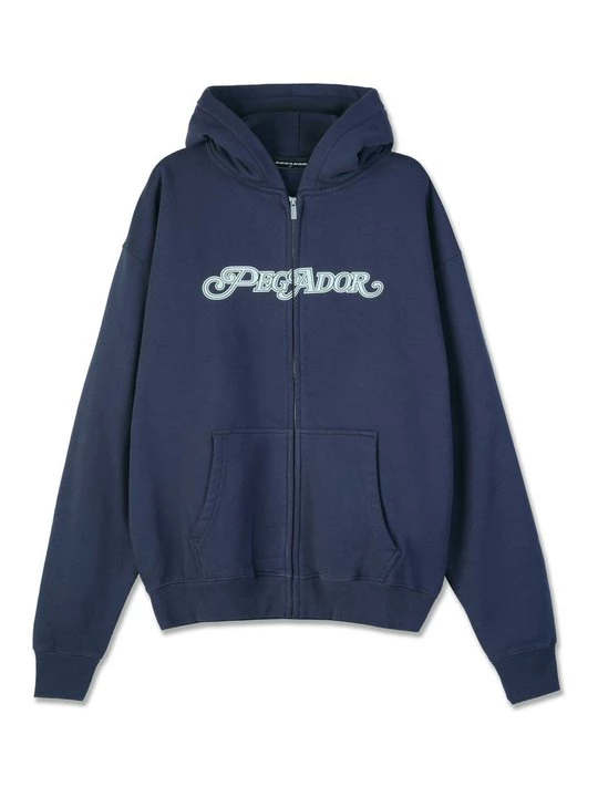 Foto van product Sweater met rits Pegador donkerblauw