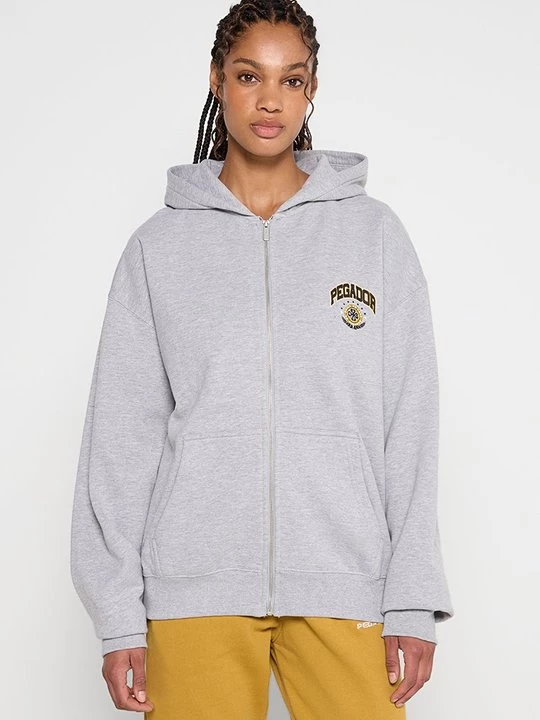 Foto van product Sweater met rits Pegador grijs