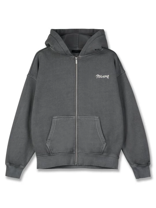 Foto van product Sweater met rits Pegador lichtgrijs